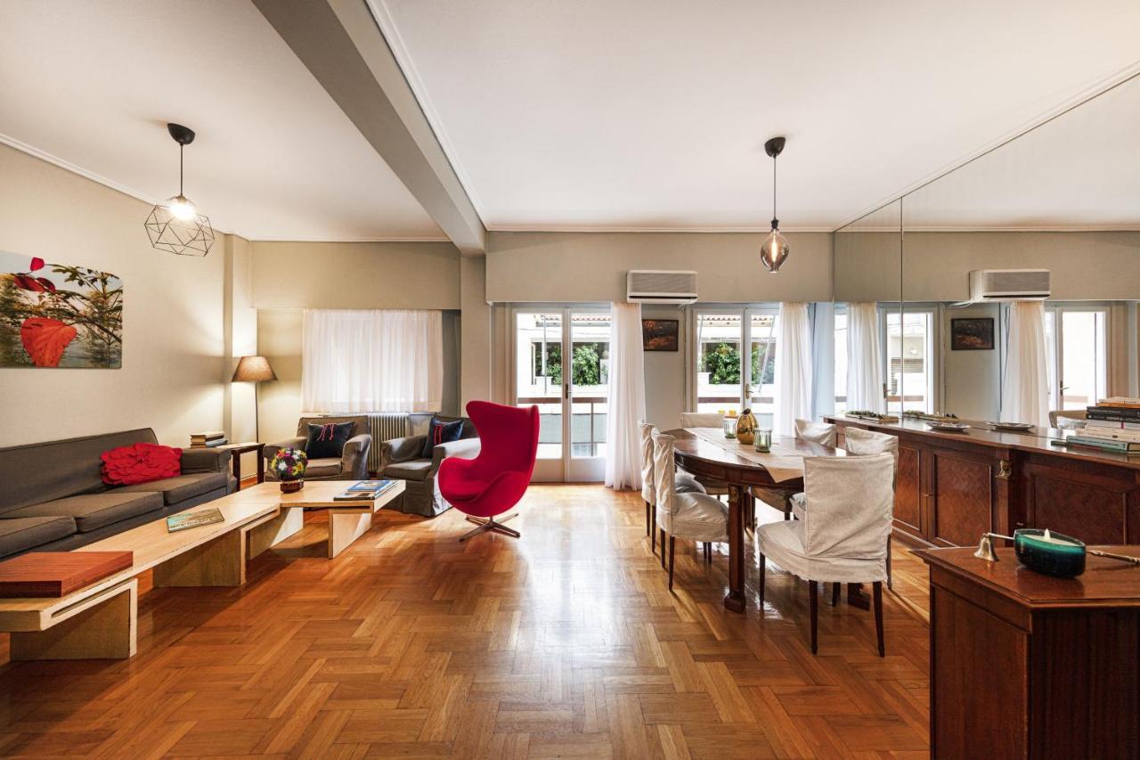 Spacious 3 Bedroom Apt Near Acropolis Museum Athen Exterior foto